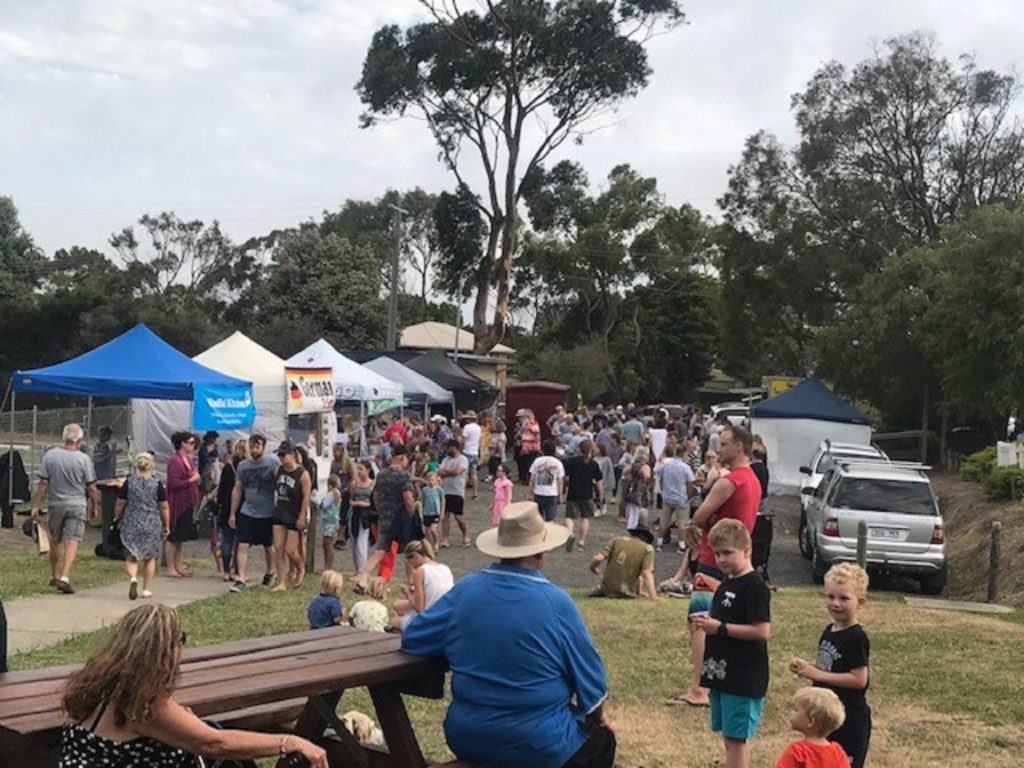 Rhyll Twilight Markets has something for everyone, and is set in a very beautiful location