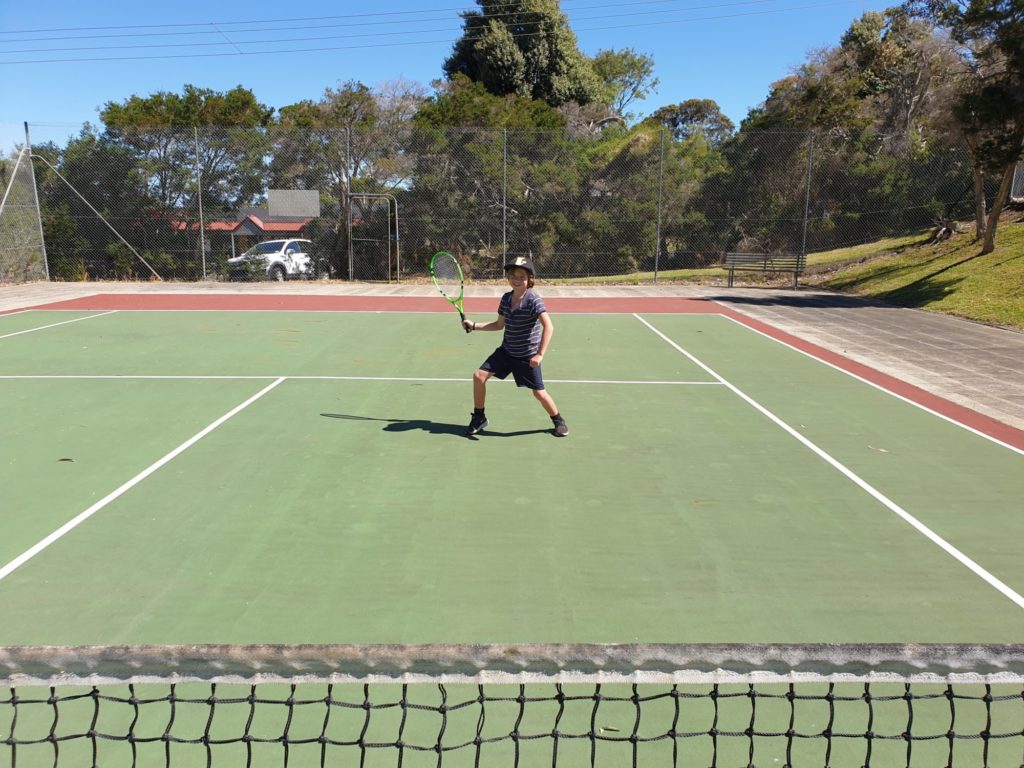 Enjoy a family day at Rhyll Tennis Courts, bring a picnic