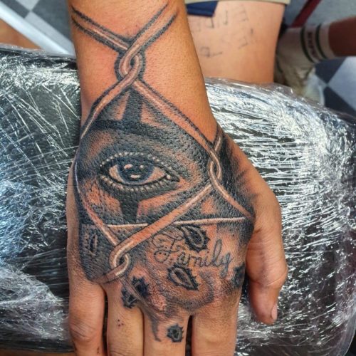 Dead4Eva Design are highly experienced with all styles and types of tattoos, but they specialise in black ink tattoo design. Give us a ring and have a talk about what you're after.