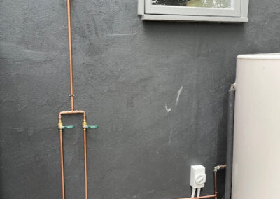 New Outdoor Shower Installation Phillip Island by Southcoast Roofing